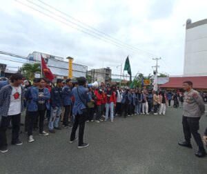 Demo yang Dilakukan Aliansi Mahasiswa se-Kota Tarakan